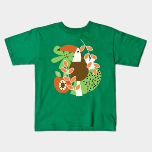 Toucan and fruits Kids T-Shirt